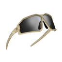 Sungod GTs Frosted Desert Sand frame with 8KO Smoke lens