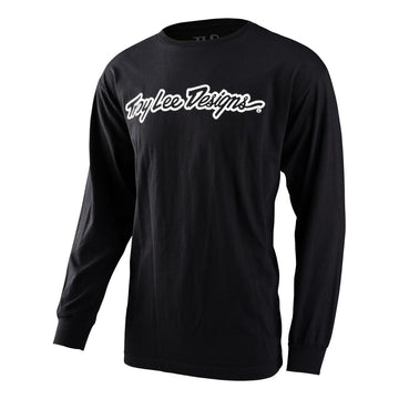 25 TLD Signature LS Tee - Black -