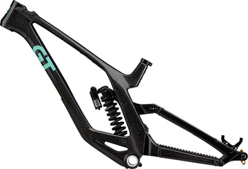 GT Fury Frame - Gloss Galaxy and Black with Sea Green -