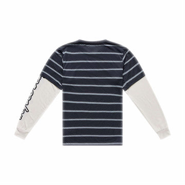 26 TLD Skyline Fakie Ride LS Jersey - Striped Carbon -