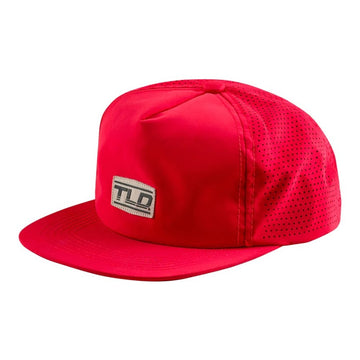 25 TLD Speed Patch Uncon Hat - Poppy Red OSFA