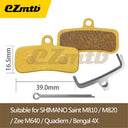 EZMTB Brake Pad - Metallic - Shimano M810 4 Piston