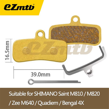 EZMTB Brake Pad - Metallic - Shimano M810 4 Piston