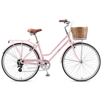 XDS Loretta Retro Cruiser Bike - Blush Pink -