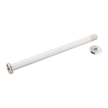 Burgtec Santa Cruz V10 182mm Rear Axle - Rhodium Silver