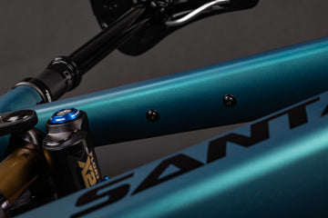 26 Santa Cruz Bullit CC - X0 AXS RSV Kit - Matte Teal Sparkle -