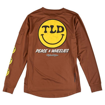 Troy Lee Ruckus Chocolate Wheelies LS Tee -