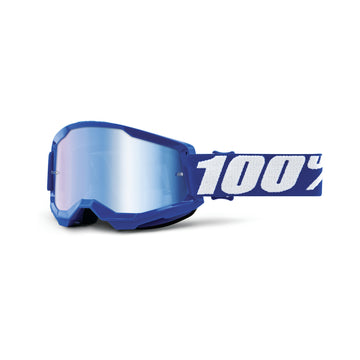 100% Strata 2 Goggle - Blue - Mirror Blue