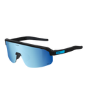 Sungod FORTY2s Matte Black frame with 8KO Silver Blue lens