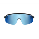 Sungod FORTY2s Matte Black frame with 8KO Silver Blue lens
