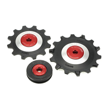 Enduro BKCJ-0502 12/14T XD15 Ceramic Bearing Pulleys - Sram Eagle 12 Speed - Silver