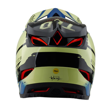 25 TLD D4 Compostite Mips Helmet - Drop Glow Yellow -