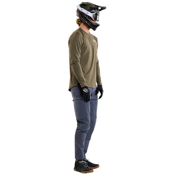 25 TLD Ruckus LS Ride Tee - Factory Caper-