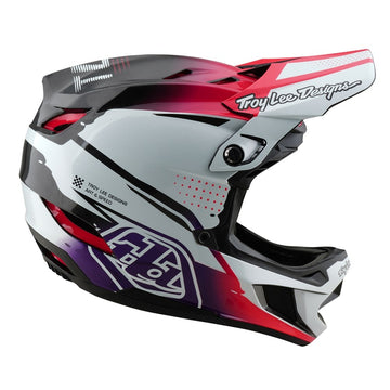 25 TLD D4 Carbon Mips Helmet - Drip White -