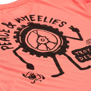 25 TLD Skyline LS Ride Tee - P&W Melon -