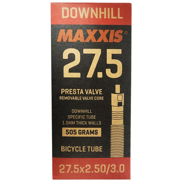 Maxxis Downhill Tube - 1.5mm 27.5 x 2.5/3.0 - PV48 Removable Presta Valve Core