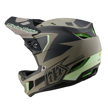 25 TLD D4 Compostite Mips Helmet - Optic Timber -
