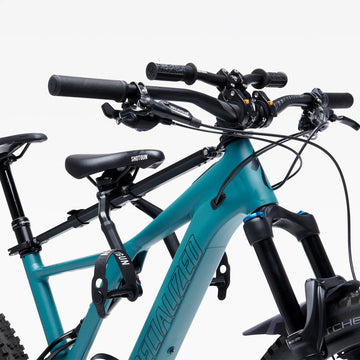 Kids Ride Shotgun Pro Combo MTB Seat + Pro Handlebar