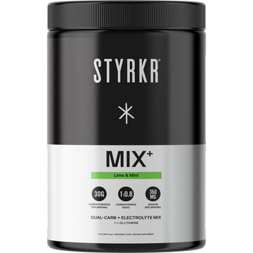 Styrkr Mix+ Lime Mint Dual-Carb & Electrolyte Drink Mix - 895g