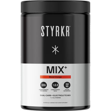 Styrkr Mix+ Blood Orange Dual-Carb & Electrolyte Drink Mix - 925g