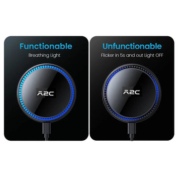 A2C Magnetic Wireless Car Charger Vent Mount