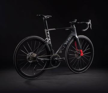 27 XLAB AD8 Ultegra Di2 Road Bike - Sunspot Red/Black -