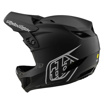 TLD D4 Poly Helmet - Stealth Black -