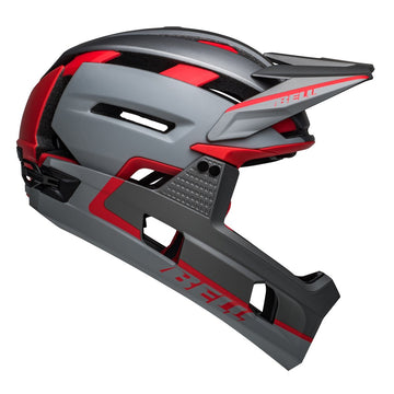 Bell Super Air R Spherical MIPS - Matte Grey/Red -