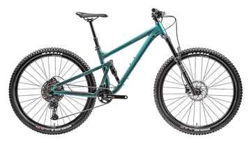 25 Silverback SE Trail 11 27.5" - Matte Metallic Emerald/Gloss