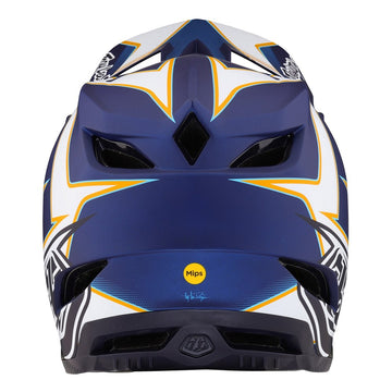 TLD D4 Composite Mips Helmet - Matrix Blue -