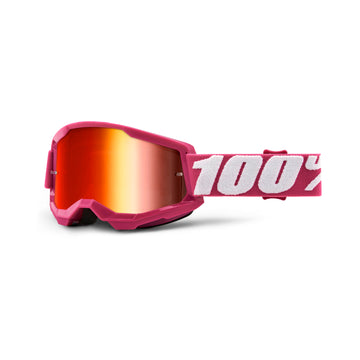 100% Strata 2 Goggle - Fletcher - Mirror Red