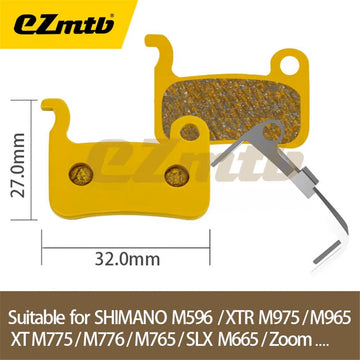 EZMTB Brake Pad - Metallic Brake - SHIMANO M596