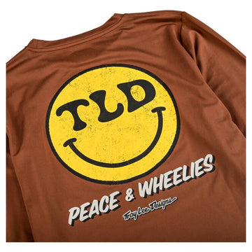 Troy Lee Ruckus Chocolate Wheelies LS Tee -