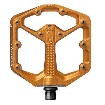 Crankbrother Stamp 7 Flat Pedal - Small - Orange