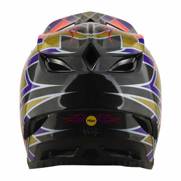 26 TLD D4 Carbon Mips Helmet - Flush Violet -