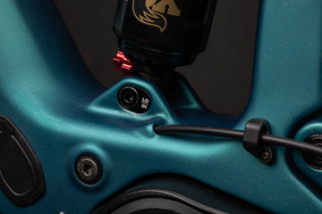 26 Santa Cruz Bullit CC - X0 AXS RSV Kit - Matte Teal Sparkle -