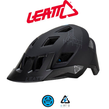 Leatt All Mountain 1.0 Helmet - Stealth -