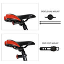 LUNAR Rear Light - HYDRA 30 - 30 Lumens - Saddle Rail Mount USB-C