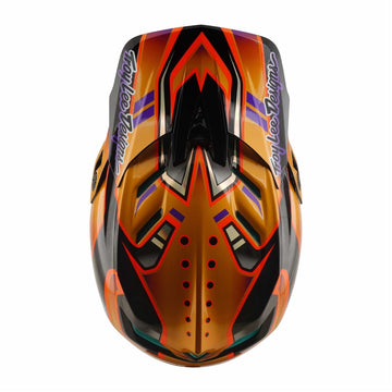 26 TLD D4 Carbon Mips Helmet - Crest Gold -