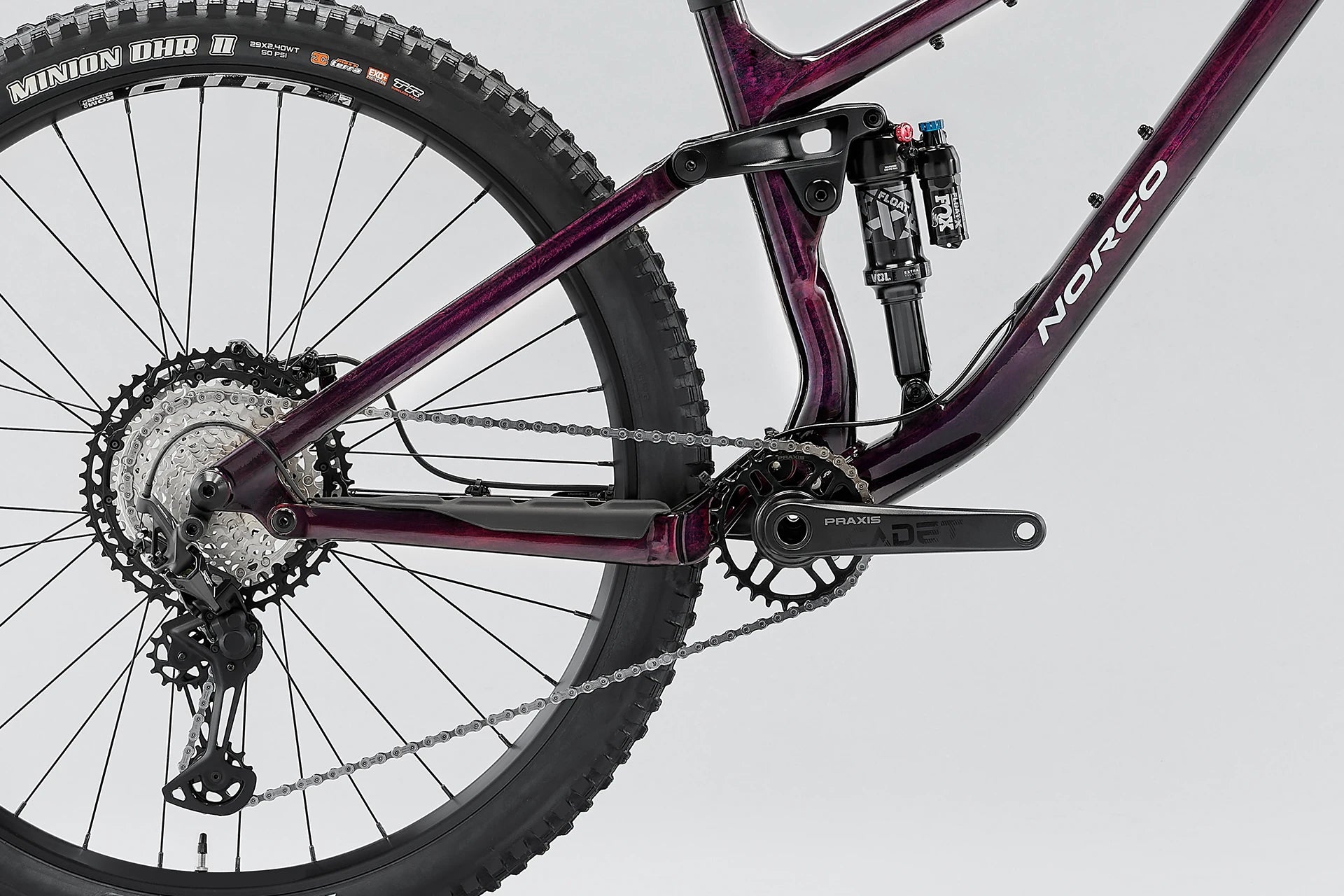 25 Norco Fluid FS Purple – Jonny Sprockets Bike Shop