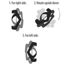 Skwiki Bottle Cage Side Loading - Red/Black