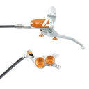 Hope Tech4 V4 Brake - Silver/Orange -