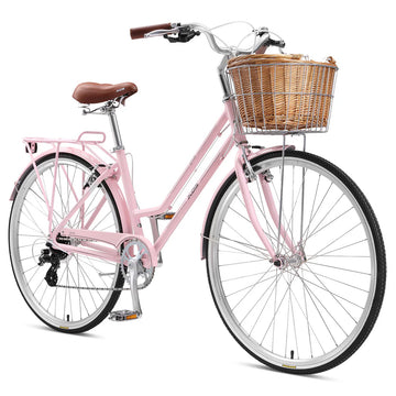 XDS Loretta Retro Cruiser Bike - Blush Pink -