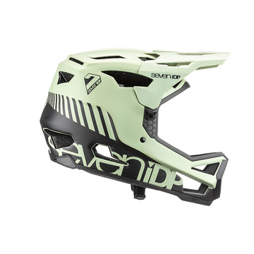 7IDP Project 23 Fibreglass Helmet - Matte Glacier Green/Black -