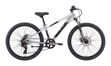 Neo Disc+ 24'' Kids Bike - Brushed Alloy