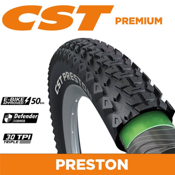 CST 29 x 2.35 Preston Tyre - CobWeb 3mm Layer