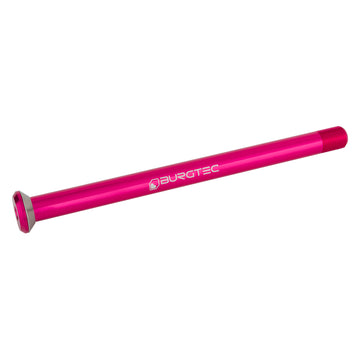Burgtec Specialized Rear Axle - 12mm x 172mm - M12 x 1.0 - Toxic Barbie Pink