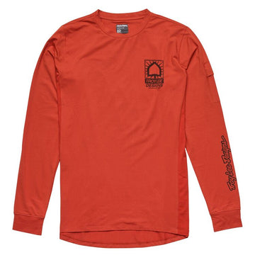 Troy Lee Ruckus Ride Create To Destroy Brick LS Tee -