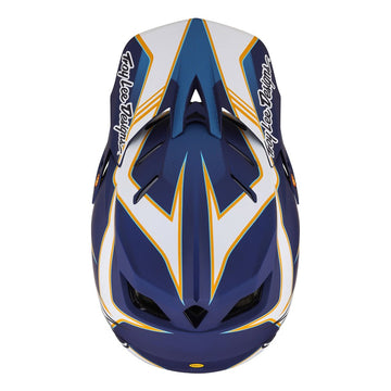TLD D4 Composite Mips Helmet - Matrix Blue -