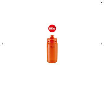 Elite Fly Bottle - 550ml - Clear Orange